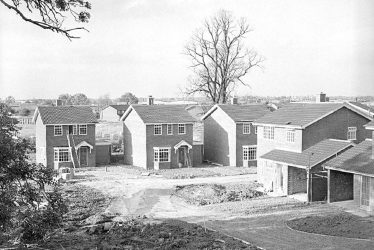 Nuneaton.  House building on Wolvey Grange estate