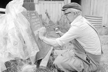 Nuneaton.  Ernest Pitcher, stonemason