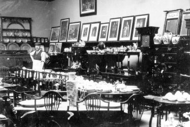 Bedworth.  Collection of antiques