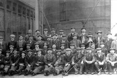 Leamington Spa.  Gas Company Works workers