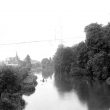 Leamington Spa.  River Leam