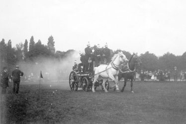 Leamington Spa.  Shand Mason steam fire engine