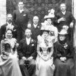 Leamington Spa.  Wedding group