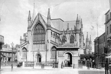 Leamington Spa.  All Saint's Church and Aylesford Well