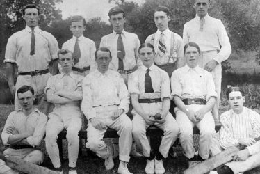 Leamington Spa.  All Saint's Church Cricket Team