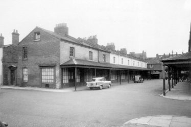Leamington Spa.  Covent Garden Market