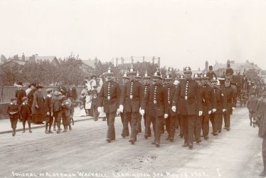 Leamington Spa.  Ald. Wackrill's funeral
