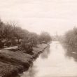 Leamington Spa.  River Leam