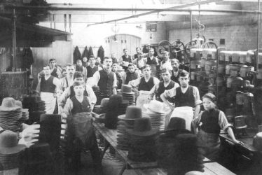 Bedworth.  Luckman & Pickering's Hat Factory
