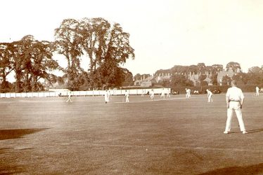 Leamington Spa.  Lillington Avenue cricket ground