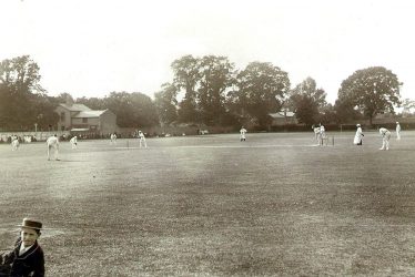 Leamington Spa.  Lillington Avenue cricket ground