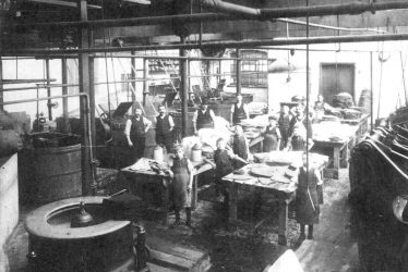 Bedworth.  Luckman & Pickering's Hat Factory