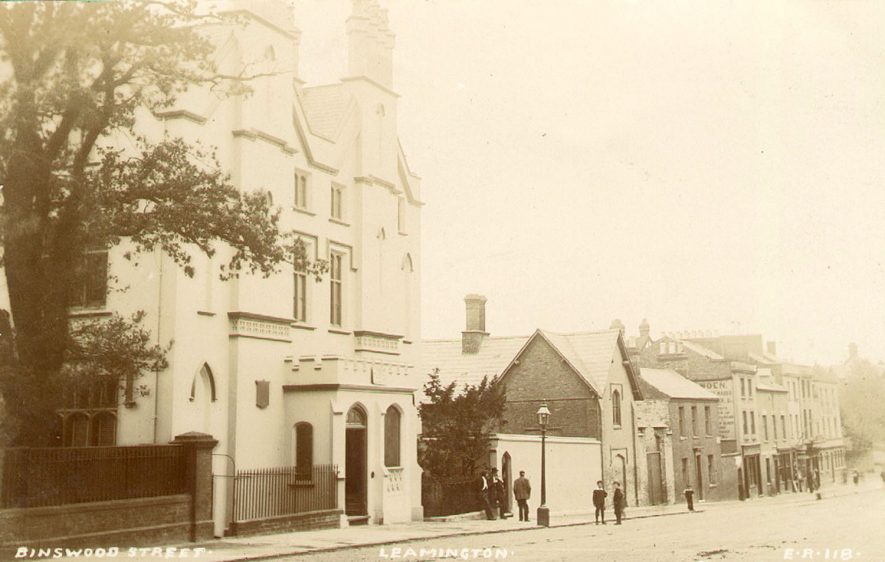 View of Binswood Street, Leamington Spa.  1910s |  IMAGE LOCATION: (Leamington Library)