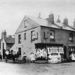Leamington Spa.  Tavistock Street, butcher's shop