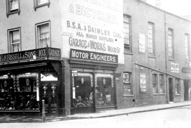 Leamington Spa.  Warwick Street, E.H. Bissell & Sons