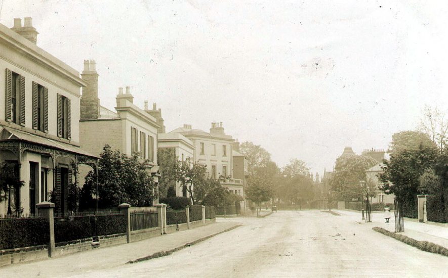 Willes Road, Leamington Spa.  1900s |  IMAGE LOCATION: (Leamington Library)