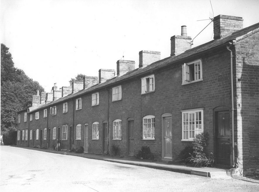 Cottages in Magnet  Lane, photographed just after an order for their demolition.  1961 |  IMAGE LOCATION: (Rugby Library)