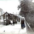 Rugby.  Church Street, market stalls