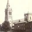 Rugby.  St Andrew's Church from Church Street