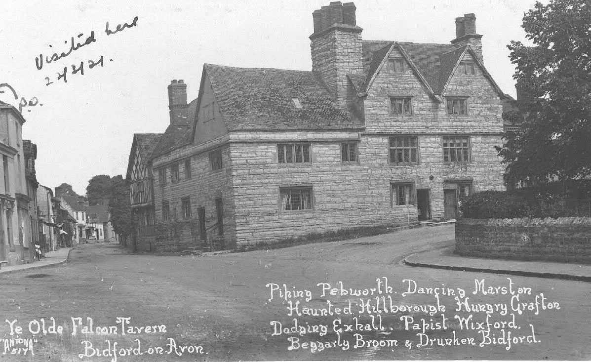 Bidford on Avon. Falcon Tavern Our Warwickshire