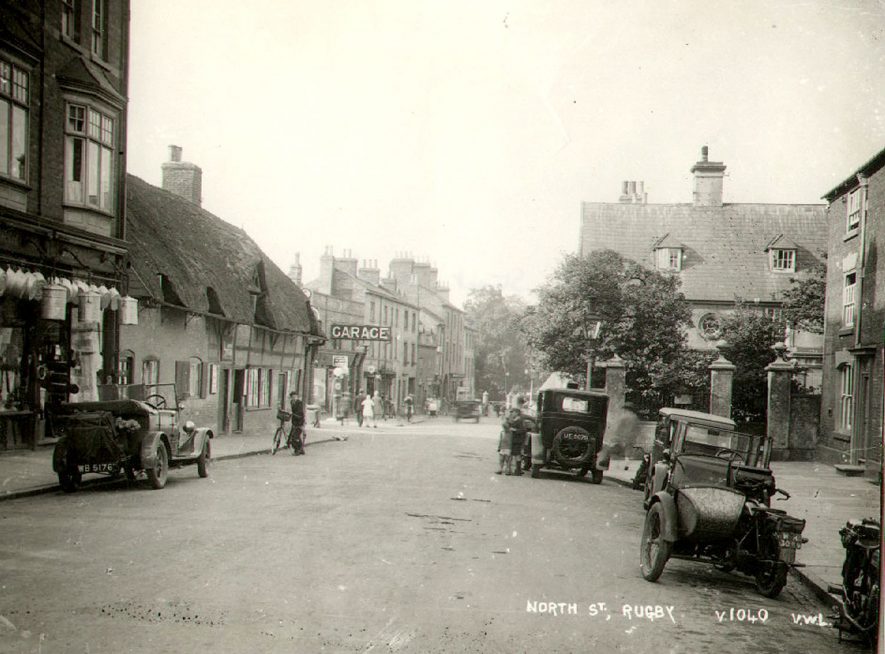 North Street, Rugby.  1929 |  IMAGE LOCATION: (Rugby Library)