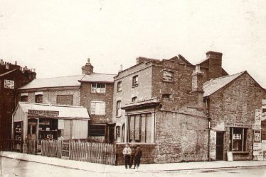 Rugby.  Warwick Street junction with Dunchurch Road
