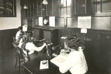 Rugby.  B.T.H. telephone exchange