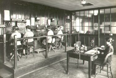 Rugby.  B.T.H. telephone exchange