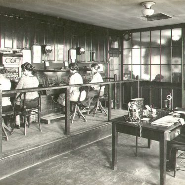 Rugby.  B.T.H. telephone exchange