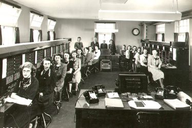 Rugby.  B.T.H. telephone exchange