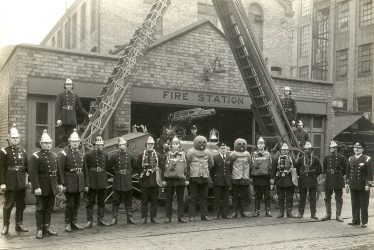 Rugby.  B.T.H. fire brigade