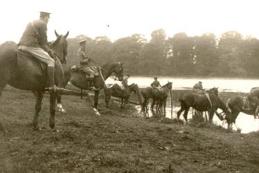 Coombe Abbey.  4th South Midland (Howitzer) Battery