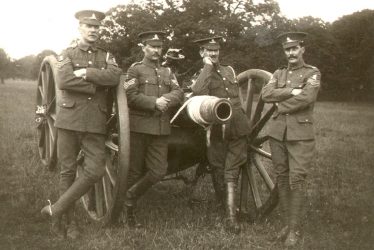 Coombe Abbey.  4th South Midland (Howitzer) Battery