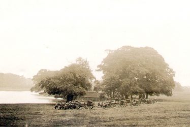Coombe Abbey.  4th South Midland (Howitzer) Battery