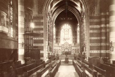 Rugby School.  Chapel interior