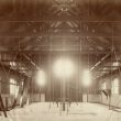 Rugby School.  Gymnasium interior