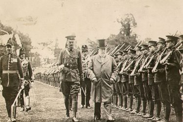 Rugby.  Visit of King Edward VII