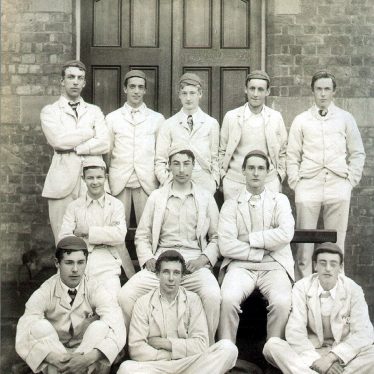 Rugby School.  Whitelaw House Cricket XI