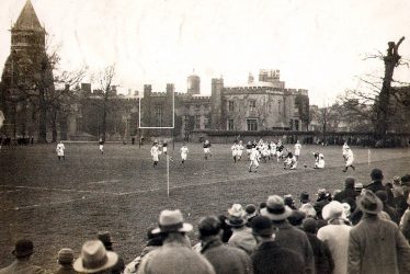 Rugby School.  Rugby match