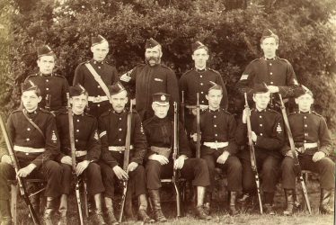 Rugby School.  Rifle Corps