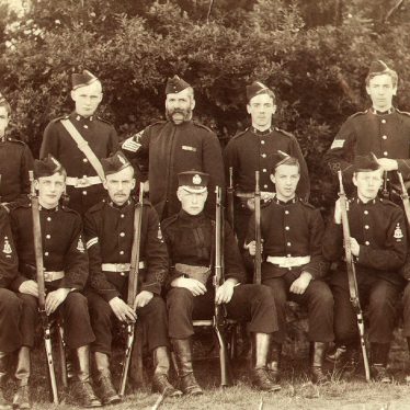 Rugby School.  Rifle Corps