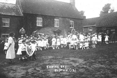 Napton on the Hill.  Empire Day