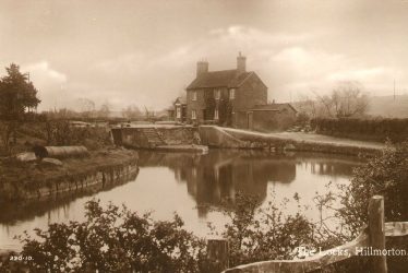 Hillmorton.  Canal locks