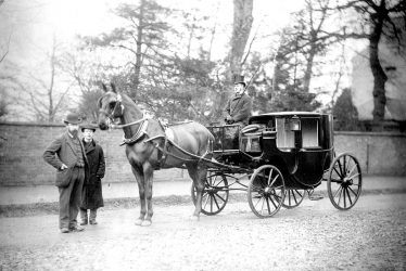 Rugby.  Arthur Law's Brougham