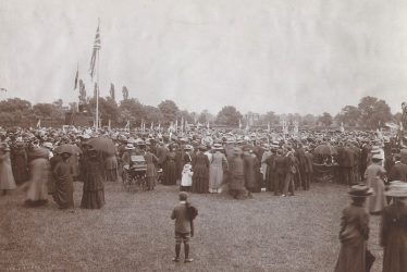 Rugby.  King George V coronation celebrations