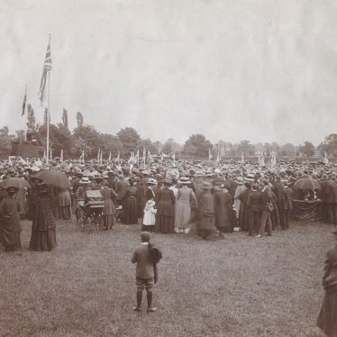 Rugby.  King George V coronation celebrations