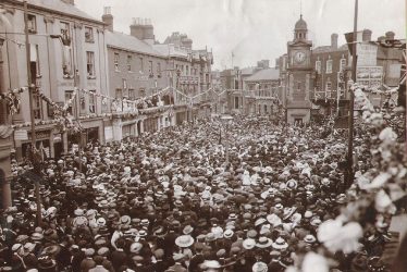 Rugby.  King George V coronation celebrations