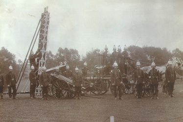 Rugby.  B.T.H. fire brigade