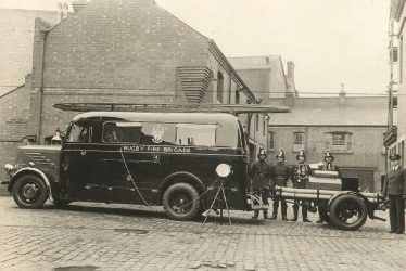 Rugby.  Fire Engine