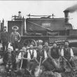 Rugby.  Great Central Railway, tipping gang